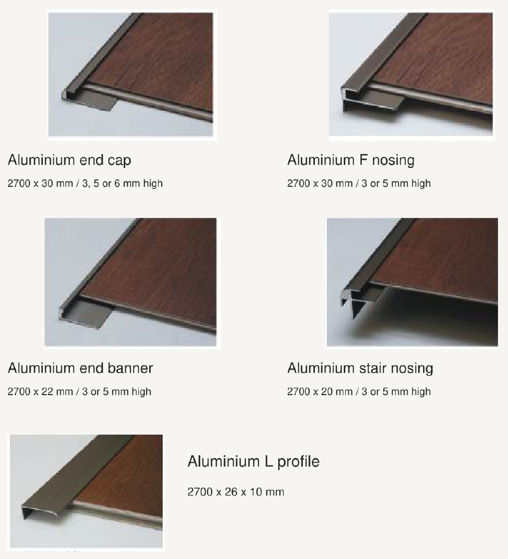 HOMM Aluminium Profiles & Stair Nosing