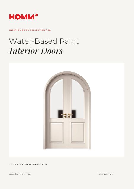 Interior Door Collection 02 catalogue cover